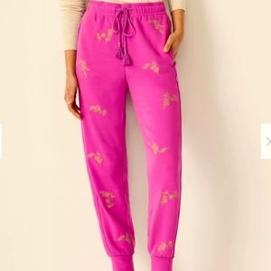 Ann Taylor Embroidered Jogger Pant, Petite Small